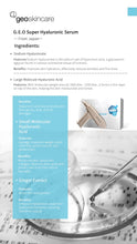 Load image into Gallery viewer, GEOSKINCARE Hyaluronic Acid Serum | 纽西之谜玻尿酸原液
